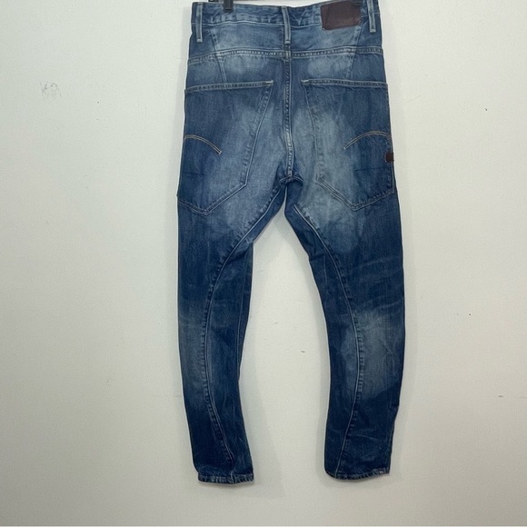 G-Star Raw ARC 3D Loose Tapered Mens Jeans Size W29 L34 Mid Blue Wash. - Picture 7 of 10